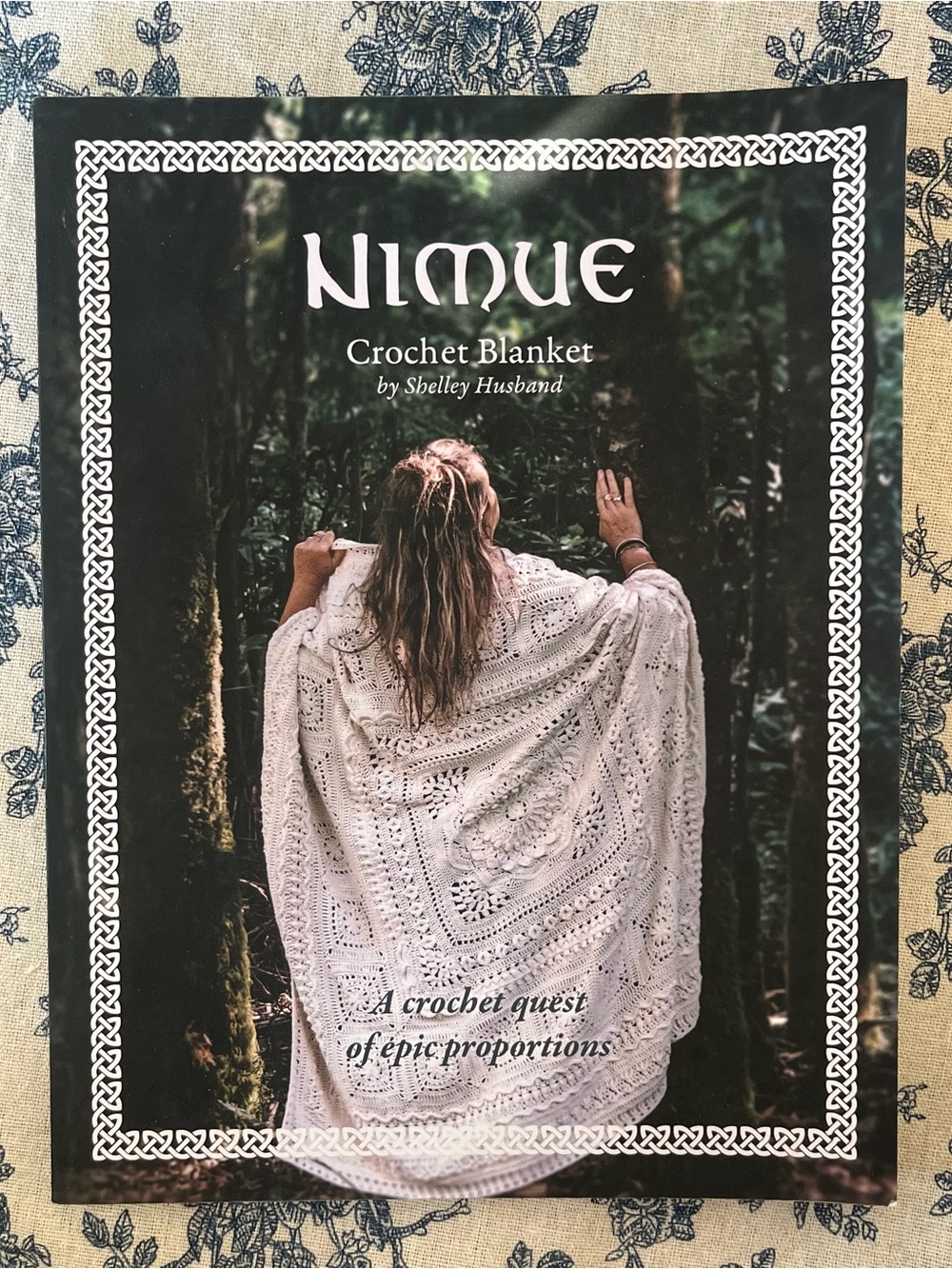 Crochet Blanket Pattern Book by Shelley Husband — Cream Crochet Throw